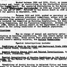 Autobiographical sketch fro...