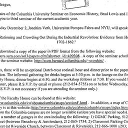 Announcements, 2004-12-02. ...