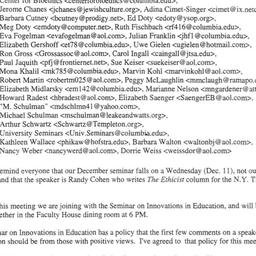Announcements, 2002-12-11. ...