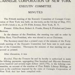 Executive Committee Meeting