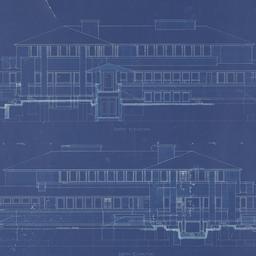 Working drawing #4: North, ...