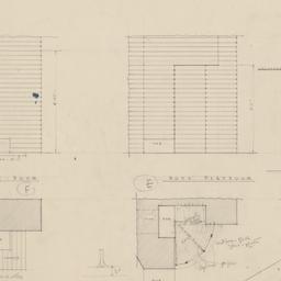 Fireplace plans, elevations