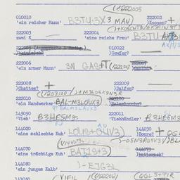 Western questionnaire, answ...