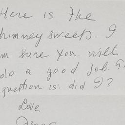 Letter from Isaac B. Singer...