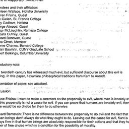Minutes, 2004-12-07. Ethics...