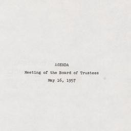 Meeting of the Board of Tru...
