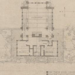 First floor plan, scheme #1