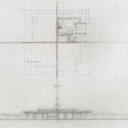 First floor plan, exterior ...