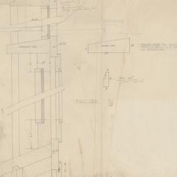 Sash, millwork details [recto]