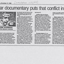 Korean War documentary puts...