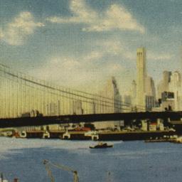 The Brooklyn Bridge and the...