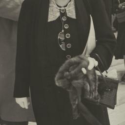 Frances Perkins after Speech
