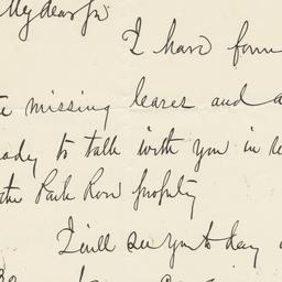 Autograph Letter, Signed, t...