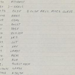 Western questionnaire, answ...