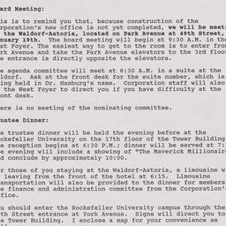 Board of Trustees - Sent to...
