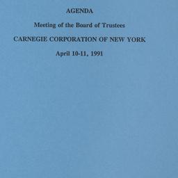 Meeting of the Board of Tru...