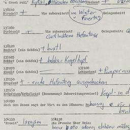 Western questionnaire, answ...