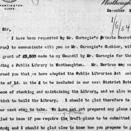 Carnegie Public Library, We...