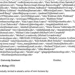 Announcements, 2004-10-18. ...
