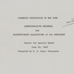 Board Meeting, 10/17/1940