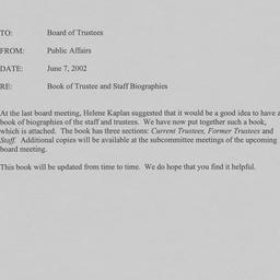 Board of Trustees - Meeting...