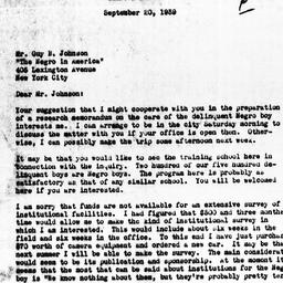 Letter from Daniel P. Clark...