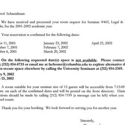 Correspondence, 2002-07-05....