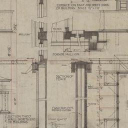 Working drawing #13: Garage...