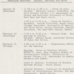 Special Committees