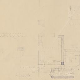 Kitchen addition plan, elev...