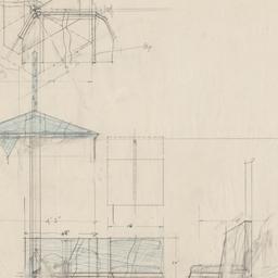 Parasol and chair details
