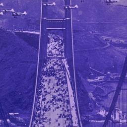 Pedestrians walking over Go...