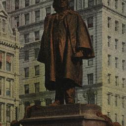 Henry Ward Beecher Statue. ...