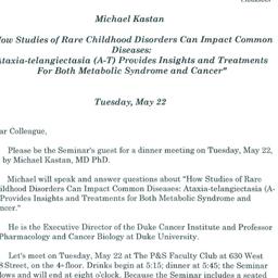 Announcements, 2012-04-22. ...
