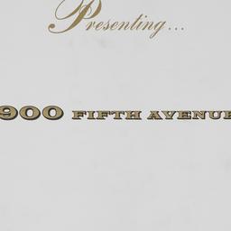 900 Fifth Avenue, Presentin...