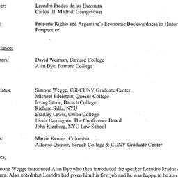 Minutes, 2004-05-06. Econom...