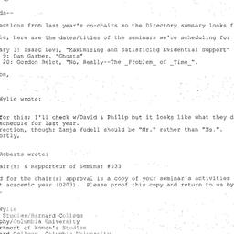 Correspondence, 2004-01-13....