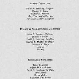 Nominating Committee