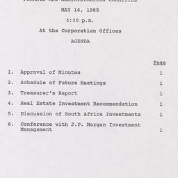 Meeting of the Finance and ...