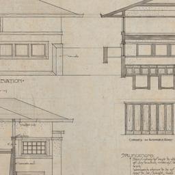 Working drawing #4: Garage ...