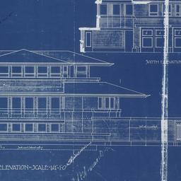 Working drawing #6: South e...