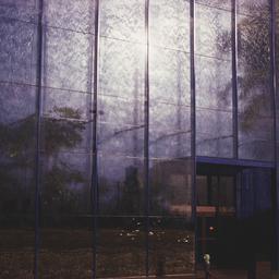Exterior view, detail of en...