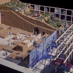 Model, aerial view.