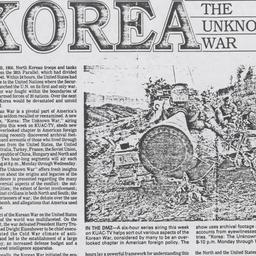 Korea: the unknown war