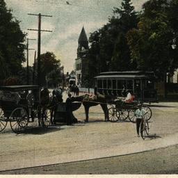 Fountain, Westchester Ave, ...