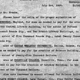 Carnegie Public Library, Bi...