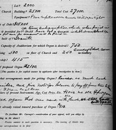Carnegie Church Organs, Col...