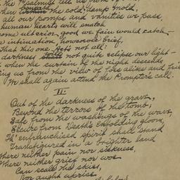 Immortal : poem (unpublishe...