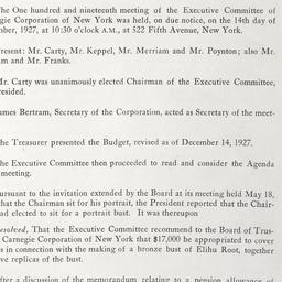 Executive Committee Meeting