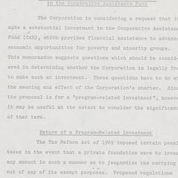 Special Committee Program O...